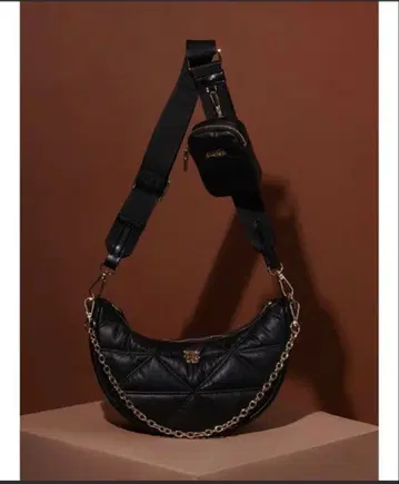 SNIDEL 멀티웨이 문백 블랙