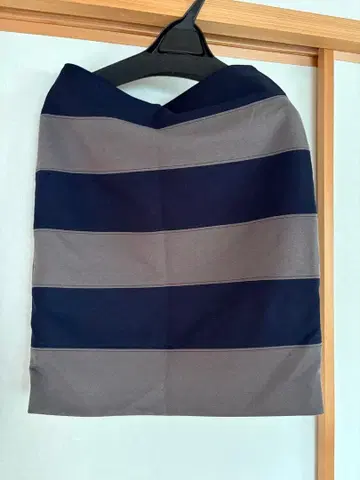 BEAUTY YOUTH 타이트 스커트 M 네이비 그레이