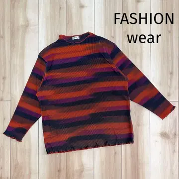 FASHIONwear 멀티 컬러 상의 일본제