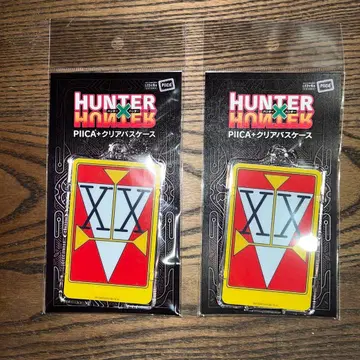 HUNTER x HUNTER PIICA+ 클리어 패스 케이스 2개 세트