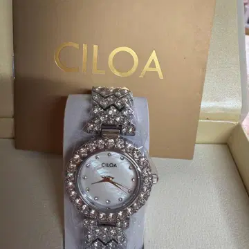 CILOA 크리스탈 장식 손목시계