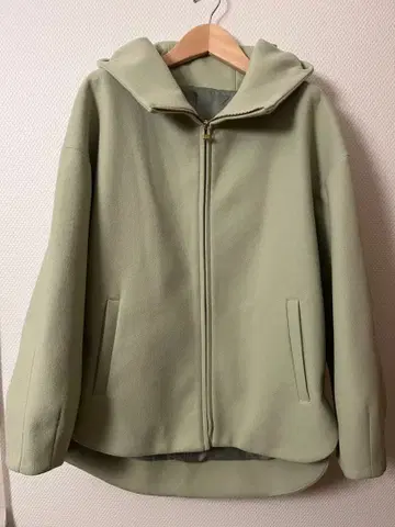 ROPE PICNIC 민트 그린 후드 부착 자켓 38