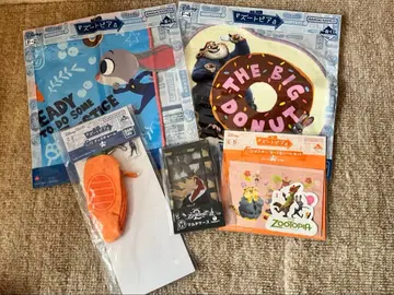 주토피아 제일복권 C상 당근 펜 파우치 외 4종 세트