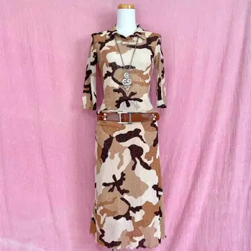 셋업 카모 패턴 y2k 2000 갸루 itimi