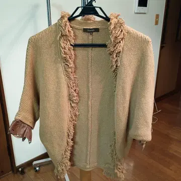 요한나호 베이지 판초 40