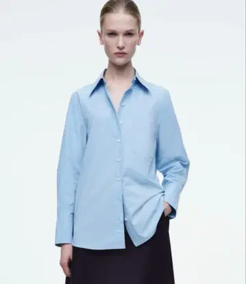 새상품 COS 오버사이즈 긴팔 셔츠 42사이즈