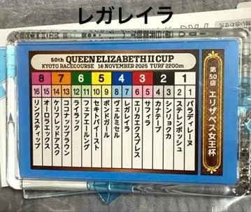 엘리자베스 여왕배 마권 홀더 제50회 2025 레가레이라 경마