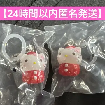 헬로키티 딸기 메지루시 액세서리