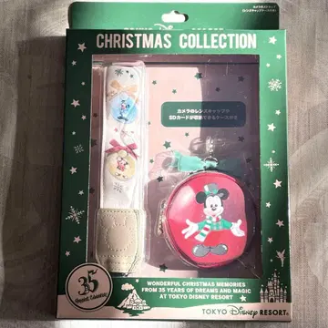미사용 새상품 디즈니 카메라 스트랩 크리스마스 컬렉션