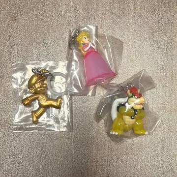 마리오 메지루시 액세서리 쿠파 피치 시크릿 마리오 3종 세트