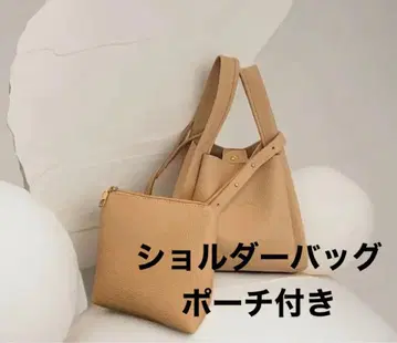 숄더백 파우치 포함 2종 세트 색상 카키
