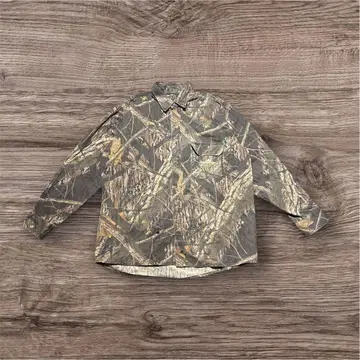 80s90s NWTF 리얼트리 카모플라쥬 긴팔 셔츠 미국제