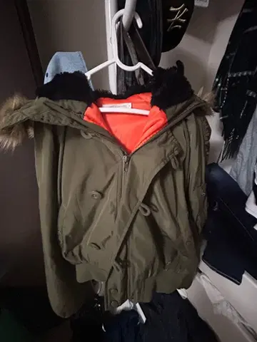 올리브 MA-1 플라이트 자켓