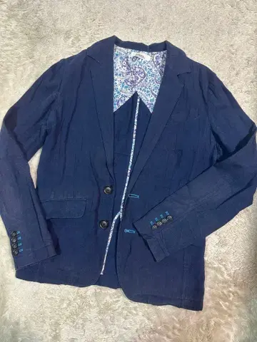 네이비 테일러드 자켓 44