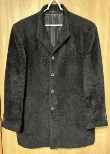 MEN'S TENORAS 알파카 혼방 샤기 자켓 L 사이즈