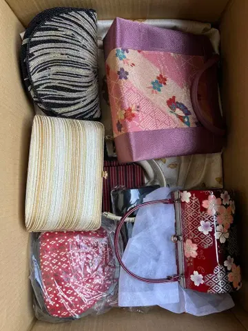 중고 기모노 가방 30개