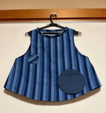 핸드메이드 파랑 베스트와 팬츠 센소유니코풍