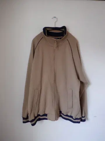 [ 구제 의류 ] John Blair 베이지 풀 집업 점퍼 XL