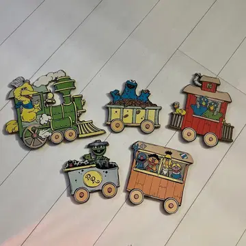 세서미 스트릿 빈티지 벽걸이 월 행잉 1970년대