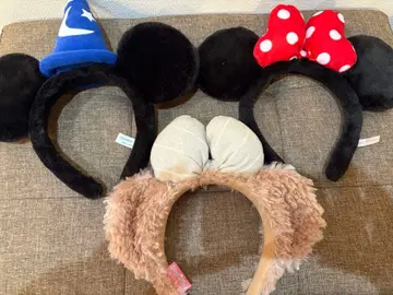 디즈니 캐릭터 머리띠 3종 세트