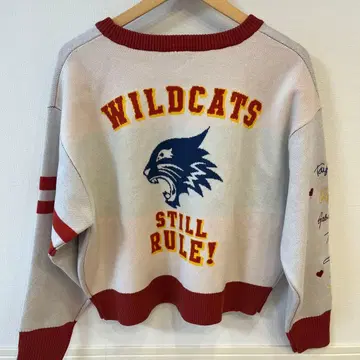 Disney PLAZA 하이스쿨 뮤지컬 니트 가디건 M