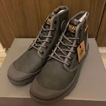 PALLADIUM 그레이 하이컷 스니커즈