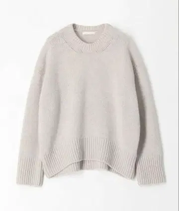 GALERIE VIE 파인 울 크루넥 풀오버