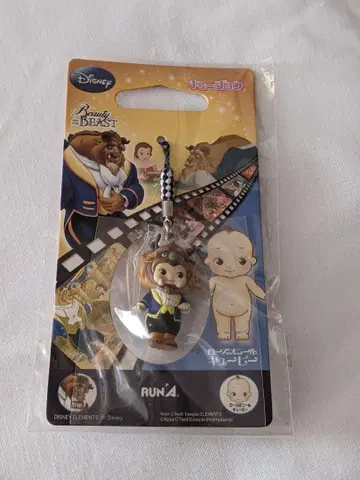 큐존 로즈 오닐 큐피 x 미녀와 야수 스트랩 족자