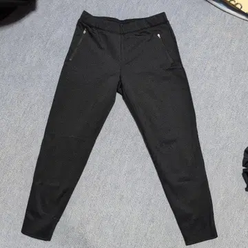 UNIQLO 블록테크 방풍, 방한 캐주얼 팬츠 사이드 포켓 포함 M 블랙