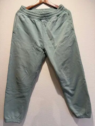 H&M 민트 그린 스웨트 팬츠 M