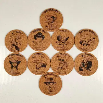 원피스 코르크 코스터 컴플리트 세트 10장 세트 나츠코미 2010