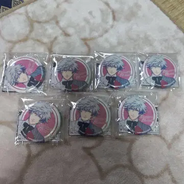 탭 나이 가챠 캔뱃지 쿠로사키 란마루 B 7개 세트