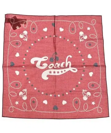 COACH 반다나 스카프 여성용