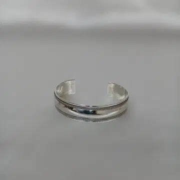 실버 뱅글 리스트 밴드