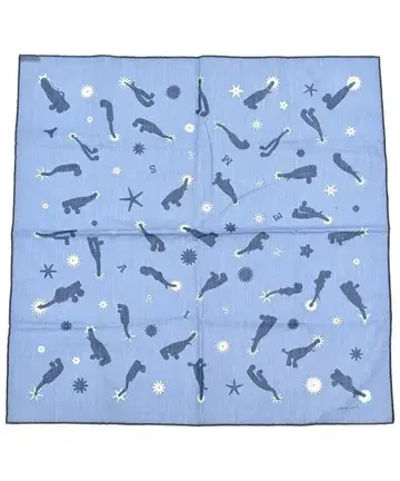 HERMES 반다나 스카프 여성용