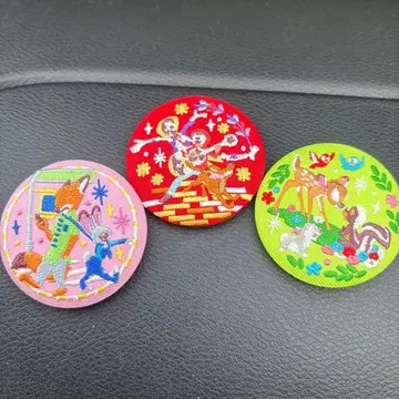 디즈니 자수 캔뱃지