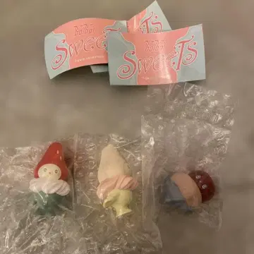 boiboi 스위트 피규어 컬렉션 딸기 화이트 아메리칸 체리