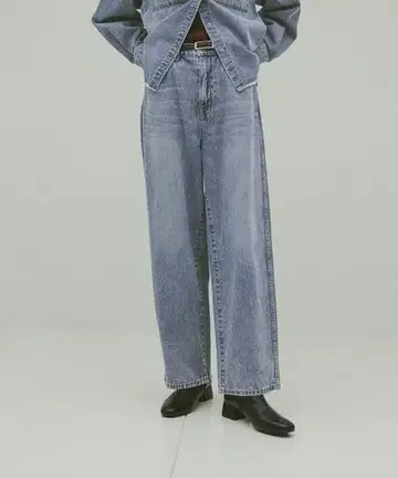 GOOD 데님 배기 팬츠 글로벌 워크