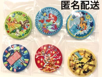 디즈니 자수 캔뱃지 2종 6개 세트