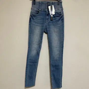 rienda 하이웨스트 코르셋 스키니 데님 새상품 (6)