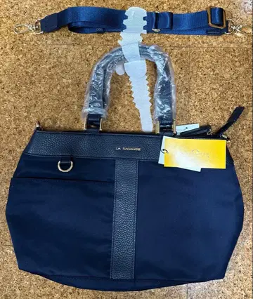 핸드백 숄더 스트랩 포함 네이비