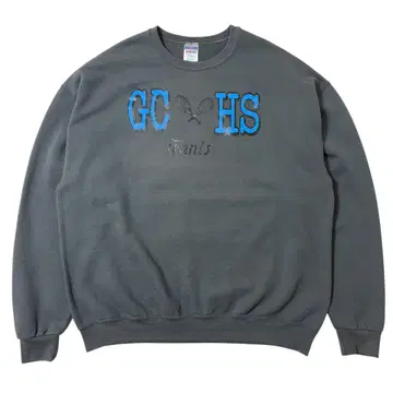 저지 맨투맨 트레이닝복 XL 그레이 프린트 아메카지 스포츠