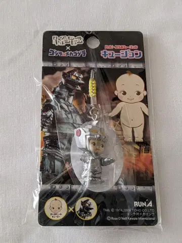 큐지션 로즈 오닐 큐피 x 메카고질라 스트랩 족쇄