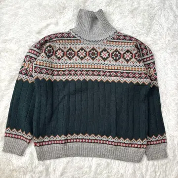 90S 빈티지 데일 오브 노르웨이 울 니트 노르딕 스웨터