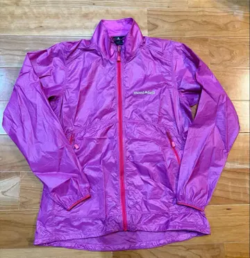 새상품급 몽벨 mont-bell 여성용 나일론 자켓 M 보라색