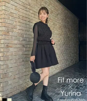 fit more Yurina 콜라보! 볼륨 플레어 숏팬츠