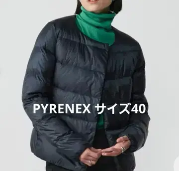 새상품급 PYRENEX/피레넥스 다운 자켓 블랙