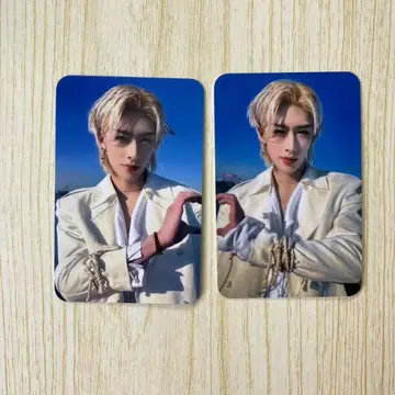 ZB1 리키 SWEAT 사전녹화 트레이딩 카드 2장