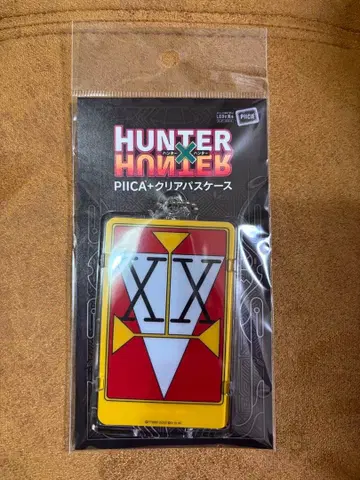 HUNTER x HUNTER 클리어 패스 케이스 더블 헌터 라이선스