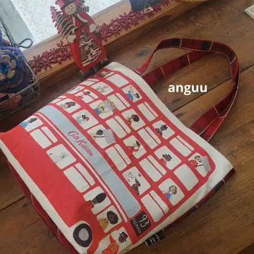 [ Special ] 런던버스 x LAURA 체크 빅 토트